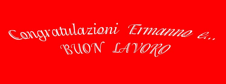 Ermanno moderatore!!!